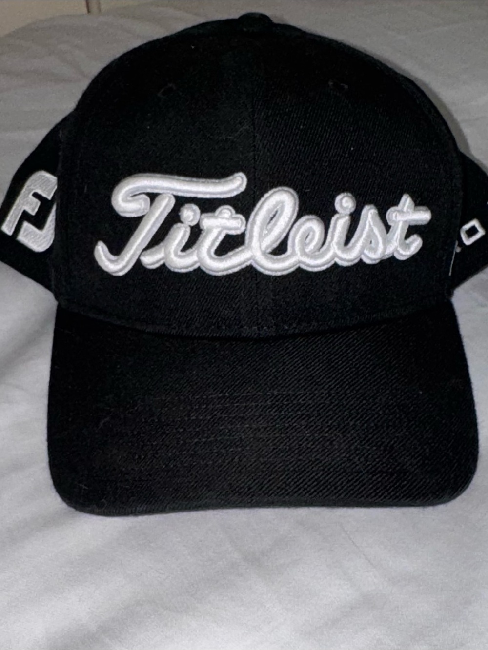 Titleist Logo Black & White Hat- Mens